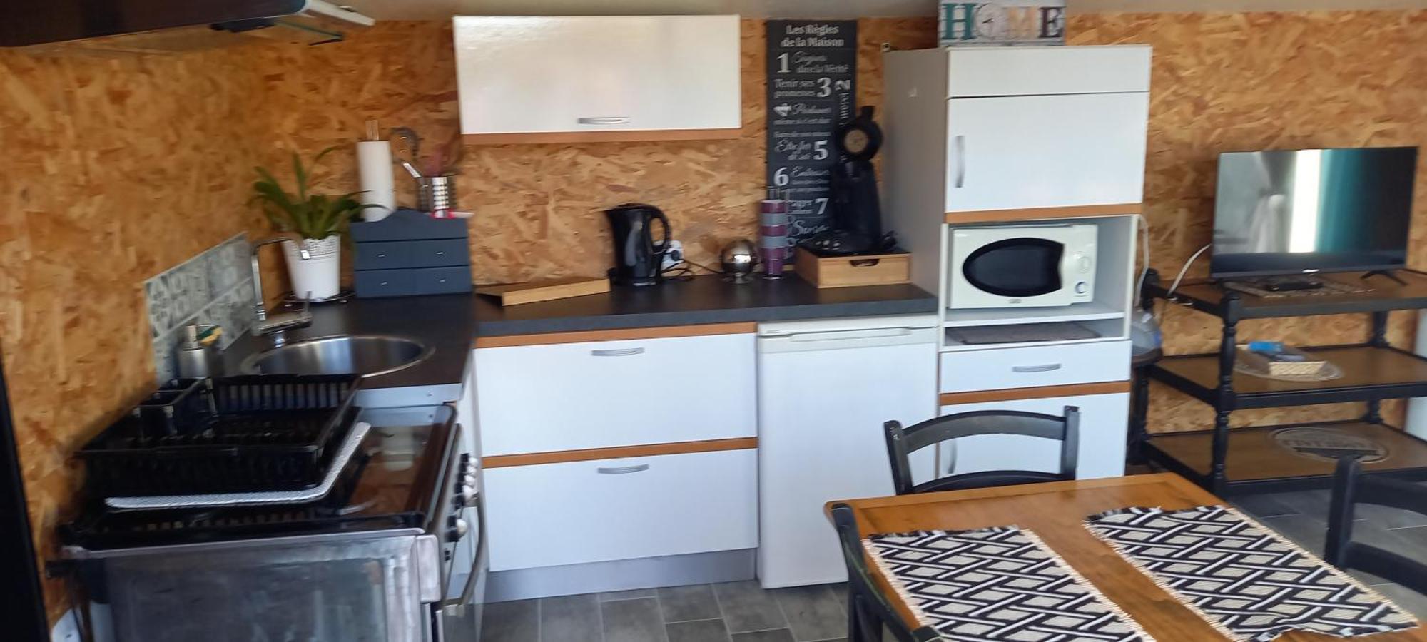 Studio Location Saisonniere Bord De Mer. Saint-Michel-Chef-Chef Buitenkant foto