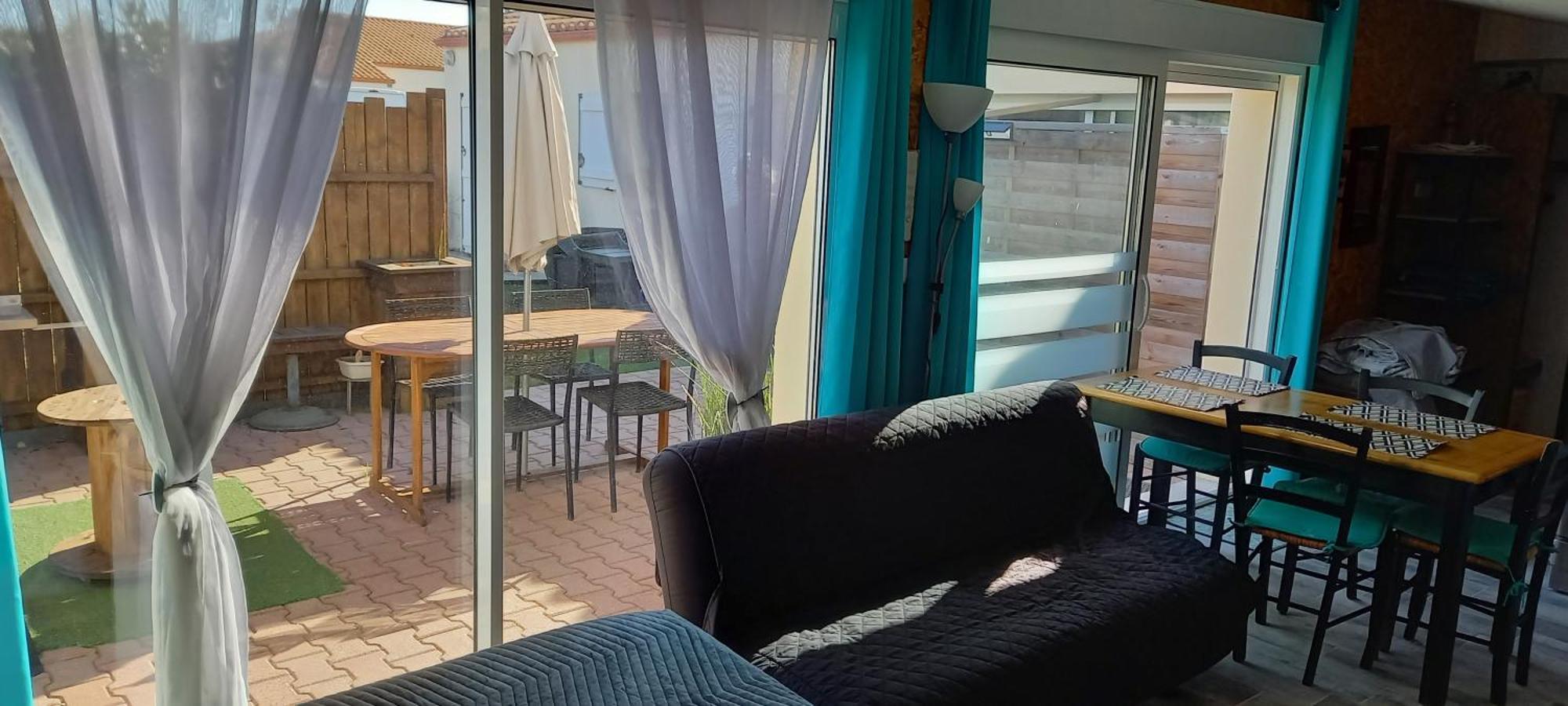 Studio Location Saisonniere Bord De Mer. Saint-Michel-Chef-Chef Buitenkant foto