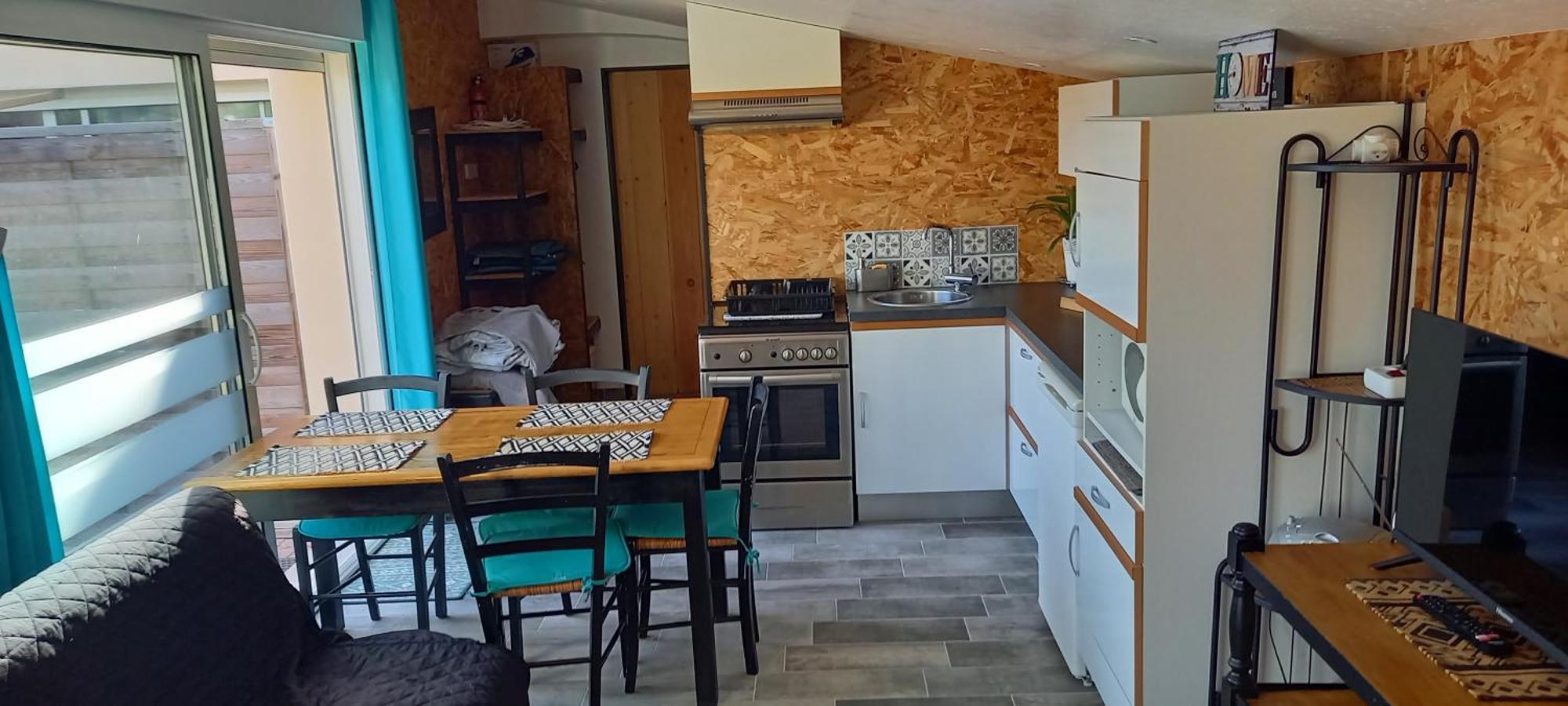 Studio Location Saisonniere Bord De Mer. Saint-Michel-Chef-Chef Buitenkant foto